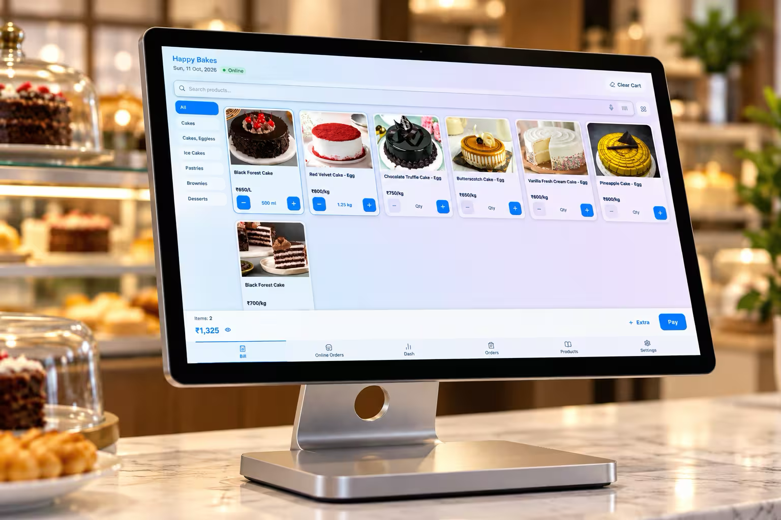 Fast counter billing